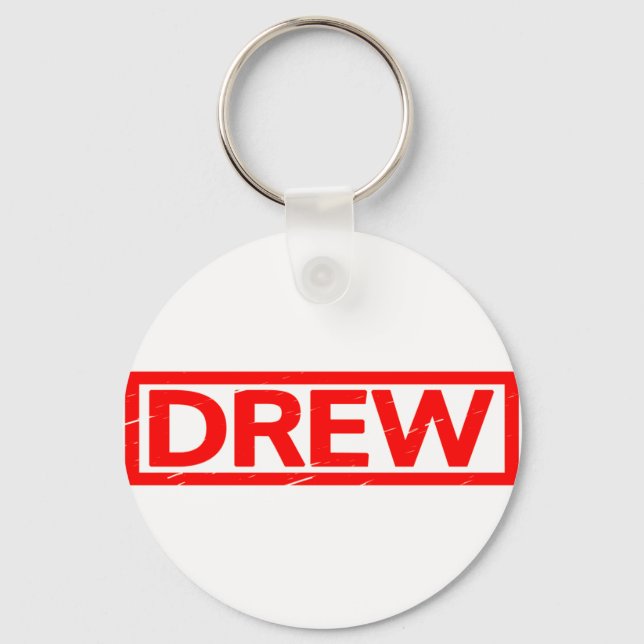 Drew Stamp Keychain (Front)