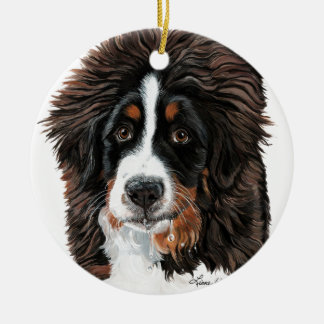 Dribble Ceramic Ornament