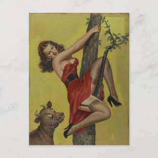 DRIBEN PINUP POSTCARD
