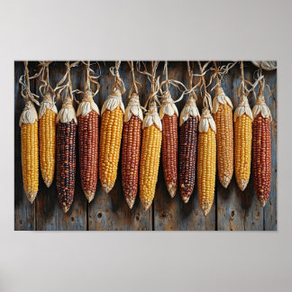 Dried Corn Poster