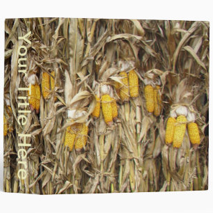Dried Corn Stalk Decorations Binder