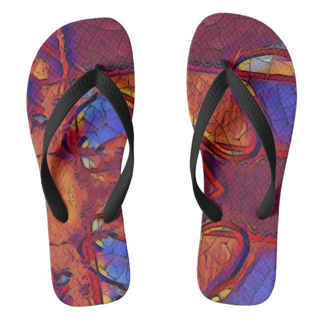 Dried Earth Flip Flops (Footbed)