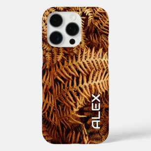 Dried Fern Leaves – Natural Botanical Texture iPhone 16 Pro Case