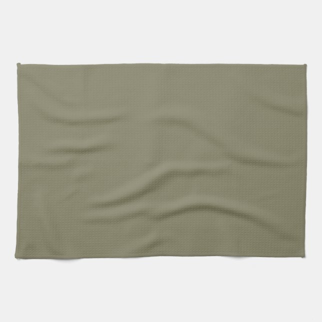 Dried Herb Fall Pantone Colour 2015 Kitchen Towel (Horizontal)