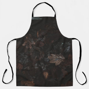Dried leaves apron
