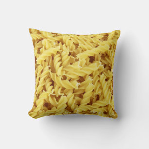 Dried Pasta (Italian Food) Throw Pillow