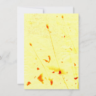 Dried poppy stalks sunprint card