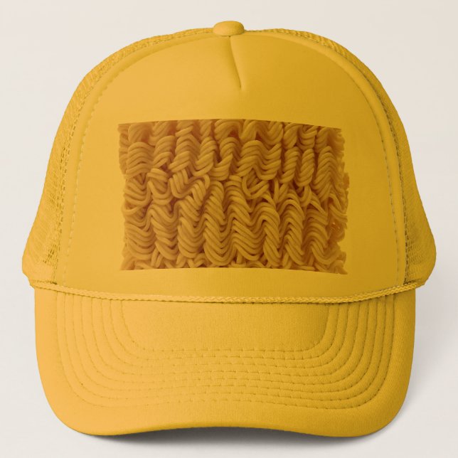 Dried ramen noodles trucker hat (Front)