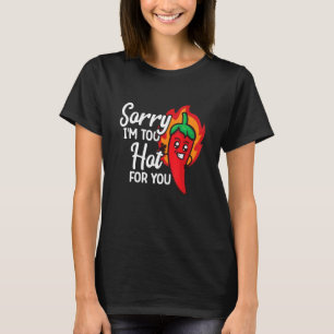 Dried Red Chili Peppers Carolina Reaper Spicy Food T-Shirt