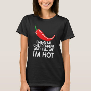 Dried Red Chili Peppers Carolina Reaper Spicy Food T-Shirt