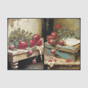 Dried Roses  Tissue Paper