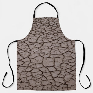 Dried soil apron