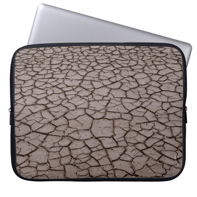 Dried soil laptop sleeve (Front)