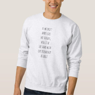 Drift Apart Men's Basic Sweatshirt