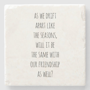 Drift Apart Stone Coaster