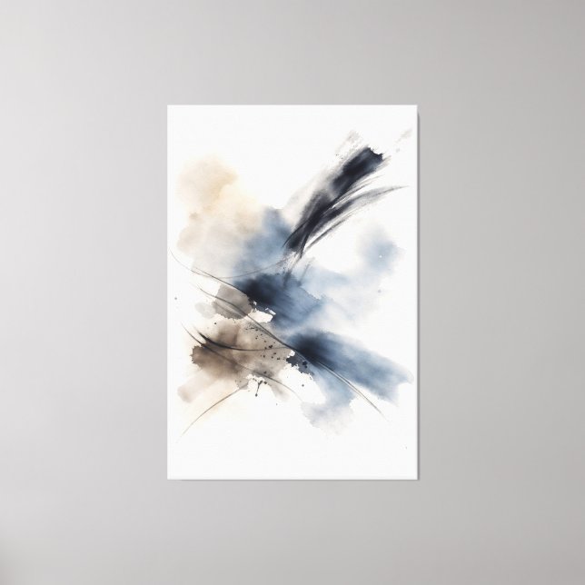 Drift Between Measures Canvas Print (Front)
