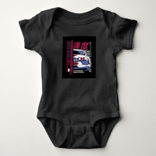Drift Car Japan Baby Bodysuit