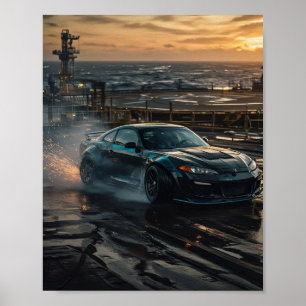 Drift Car Poster