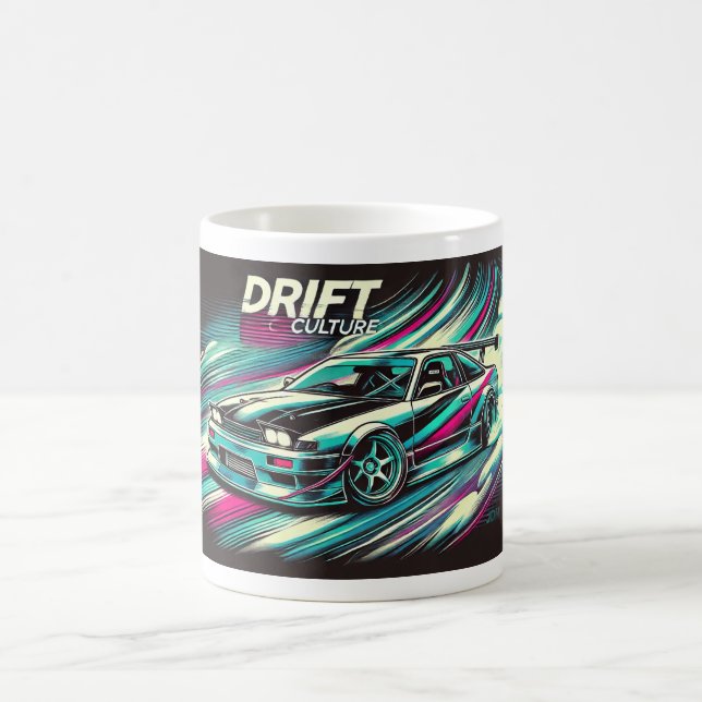 Drift Culture Drifting Design Sweatshirt Coffee Mug (Center)