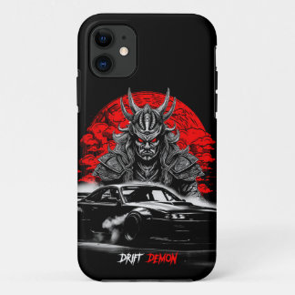 Drift Demon Samurai JDM Car Drifting Phonk iPhone 11 Case