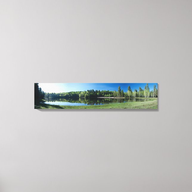 Drift Fence Lake Canvas Print (Front)