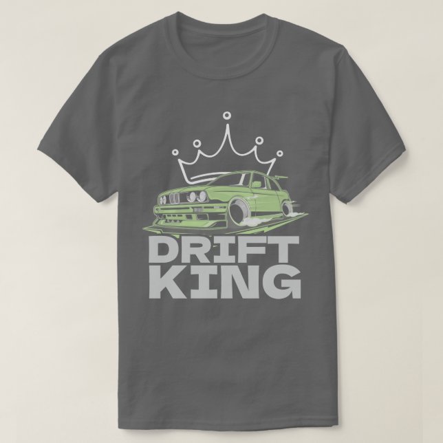 Drift King 1 T-Shirt (Design Front)