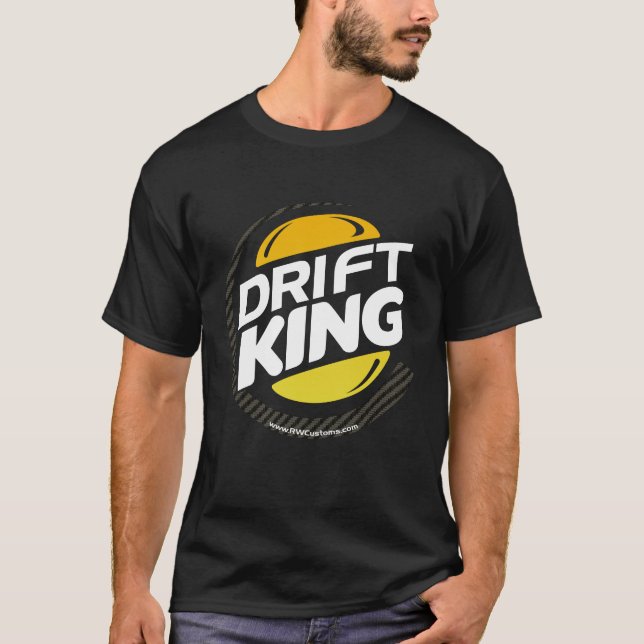 Drift King (Dark) T-Shirt (Front)