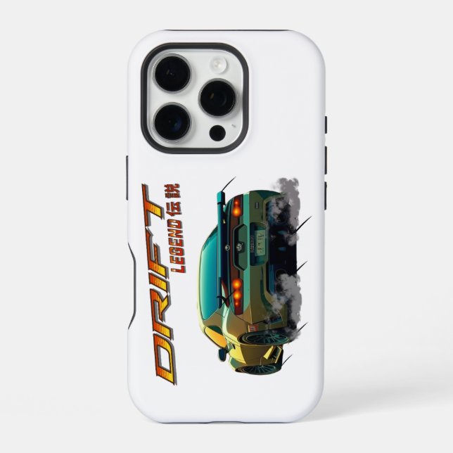 DRIFT LEGEND SUPRA MK4 - ANIME STYLE iPhone CASE (Back)