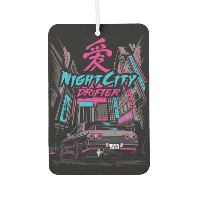 Drifter. Skyline R32 GTR Nissan Air Freshener (Front)