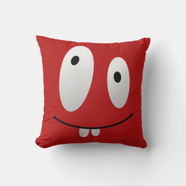 Drifting away throw pillow (Front)