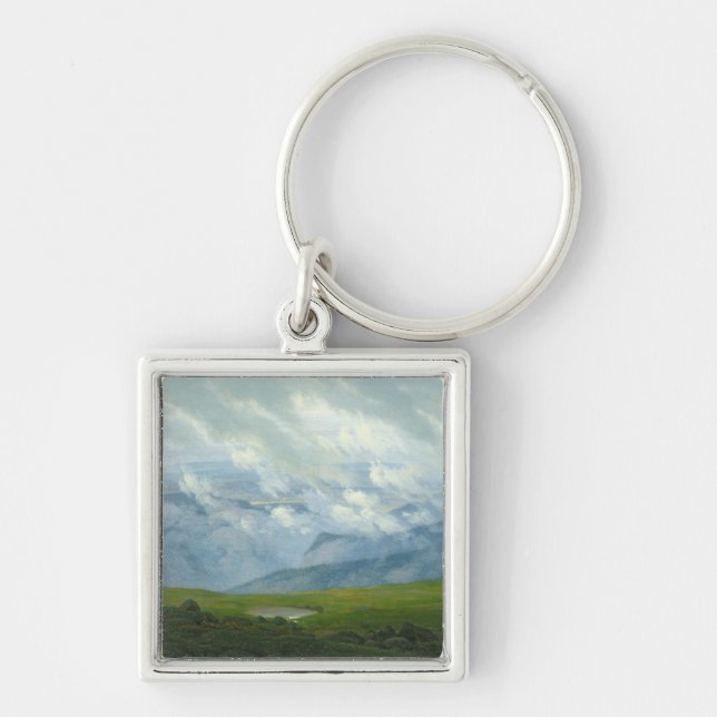 Drifting Clouds Keychain (Front)