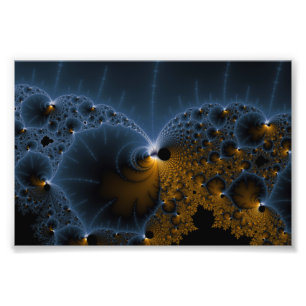 Drifting Jellies - Fractal Art Photo Print