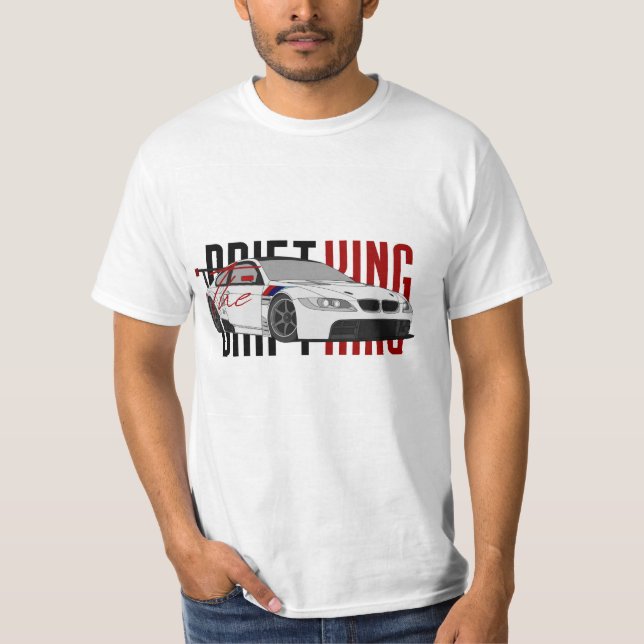 Drifting Machine – Speed & Smoke t shirte  T-Shirt (Front)