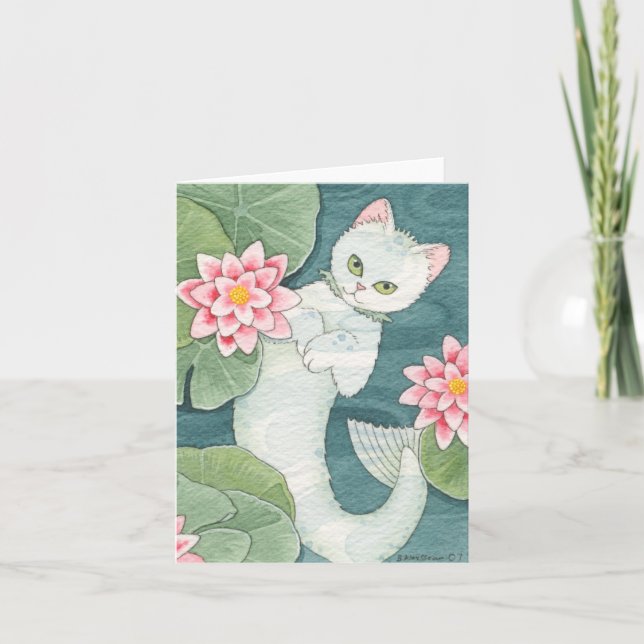 Drifting mercat notecard (Front)