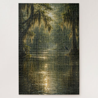 Drifting Morning | Cypress Marsh | Puzzle