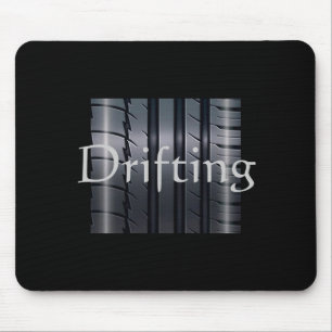 Drifting Tire Mousepad