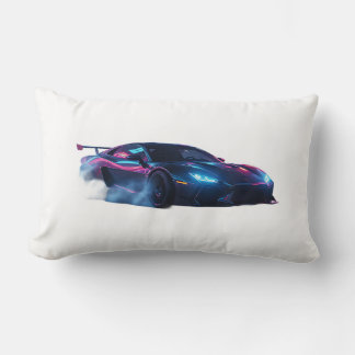 Drifting with roar - night exclusive edition lumbar pillow