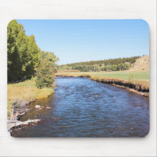 Drifting with the River Mouse Pad