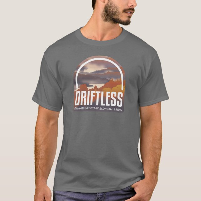 Driftless girl T-Shirt (Front)