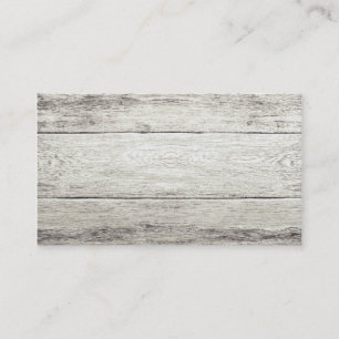 Driftwood Background Business Card