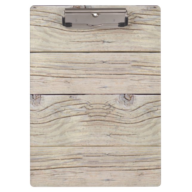 Driftwood Background Clipboard (Front)