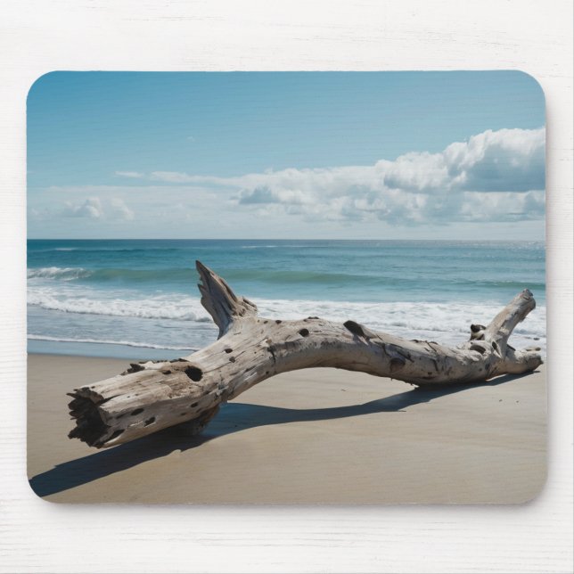 Driftwood Beach Mouse Pad (Front)