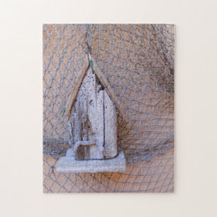 Driftwood Birdhouse Jigsaw Puzzle