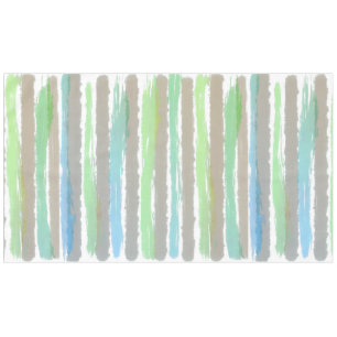 Driftwood Grey Green White Watercolor 60" x 104" Tablecloth