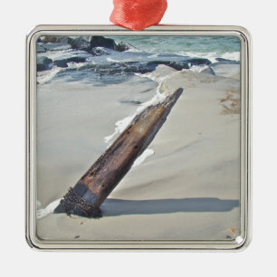 Driftwood Unchained Metal Ornament