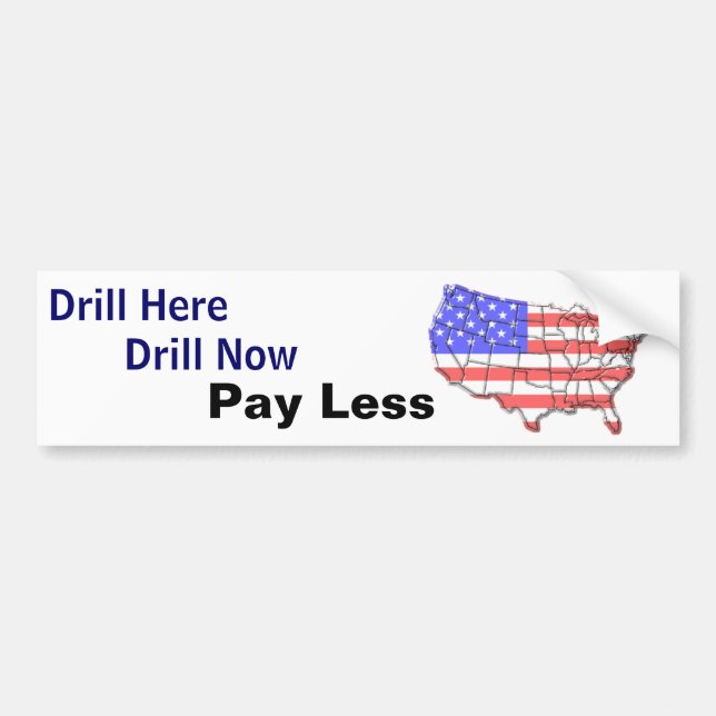 Drill Bumper Sticker 1 (Front)