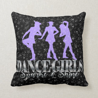 Drill Dance Team Princess Throw Pillow