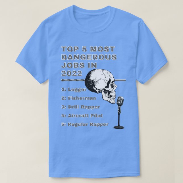 Drill Rapper Awareness T-Shirt (Design Front)