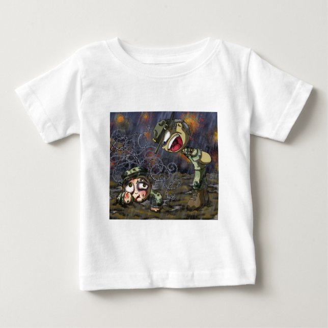 Drill Sergeant Baby T-Shirt (Front)
