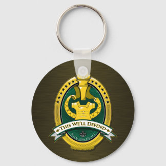 Drill Sergeant Premium Draught Beer Keychain